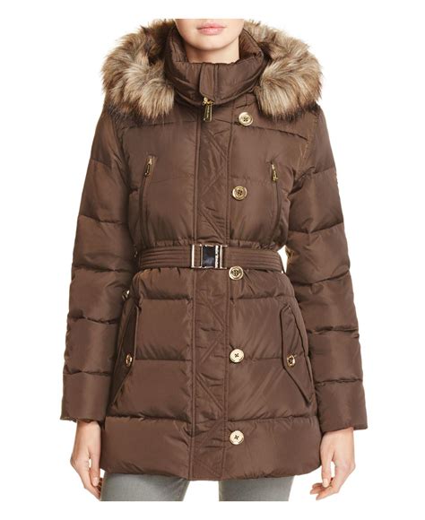 women's winter coats michael kors|michael kors ladies padded coats.